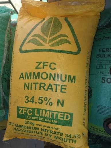 ZFC Ammonium Nitrate (34.5% N) – 50kg